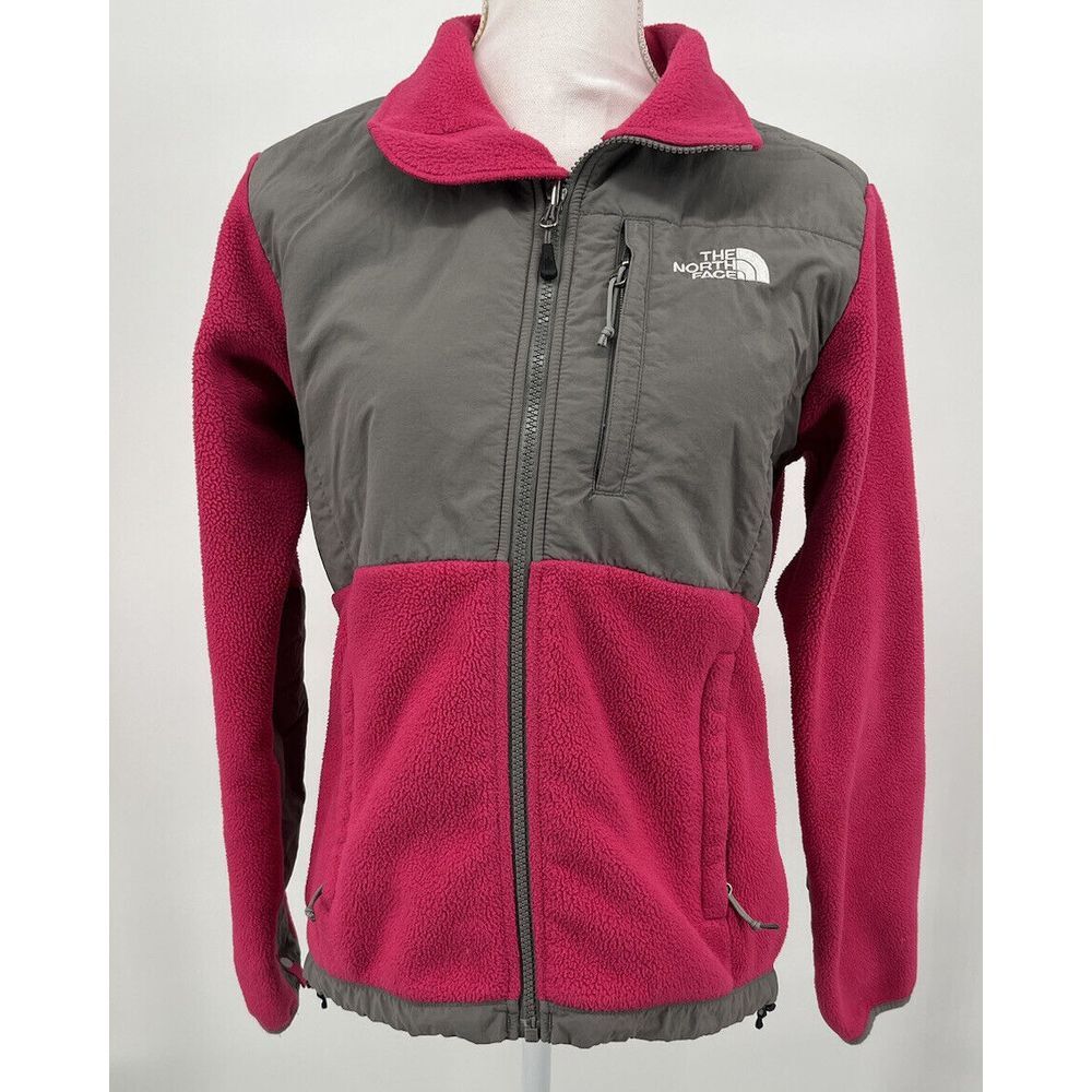 The North Face Pink and Gray Ski Jacket